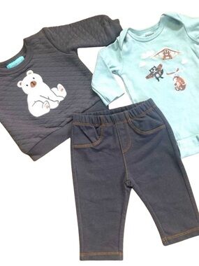 Pekkle 3 piece set 3 Months